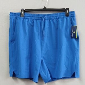 Nwt Vively Blue Athletic Shorts Size XXXL